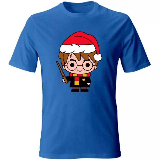 T-shirt Harry Potter Hogwarts Xmas Christmas Natale funny party S-XXL