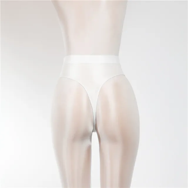 Womens Silk Satin Panties Crotchless Underwear Thongs Lingerie G