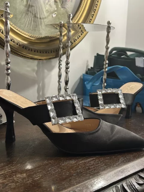 Jewelled clearance heels uk