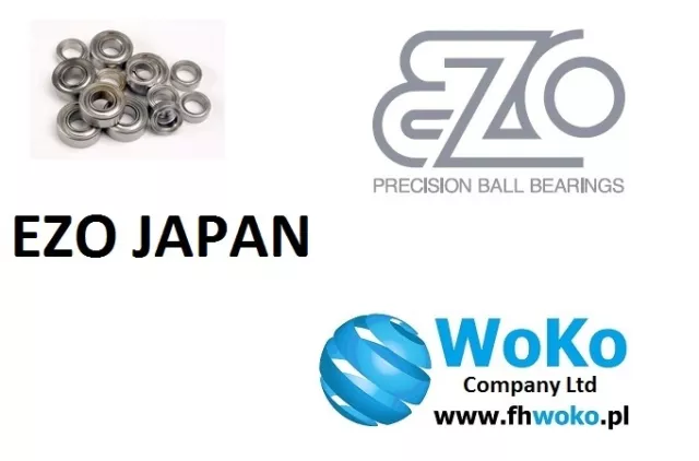 Bearing 624 ZZ 624zz 624Z 624z dimension 4x13x5 EZO JAPAN fast free shipping