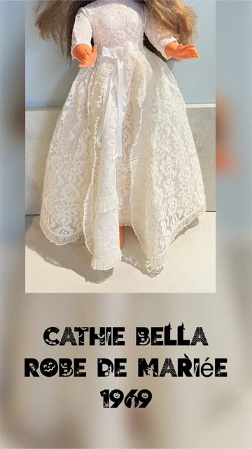 Tenue d'origine Présentation 1983 poupee Cathie/Nathie Bella