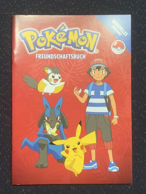 Pokemon Freundschaftsbuch DIN A5 Pikachu Neu