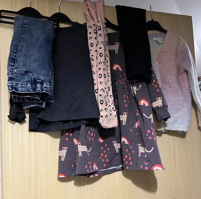 girls bundle age 5 next blue zoo promark cardigan jeans