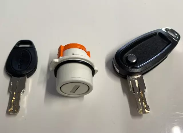 Thetford Lock Housing + Trimark Keys Access Toilet Door Caravan Motorhome TADL6
