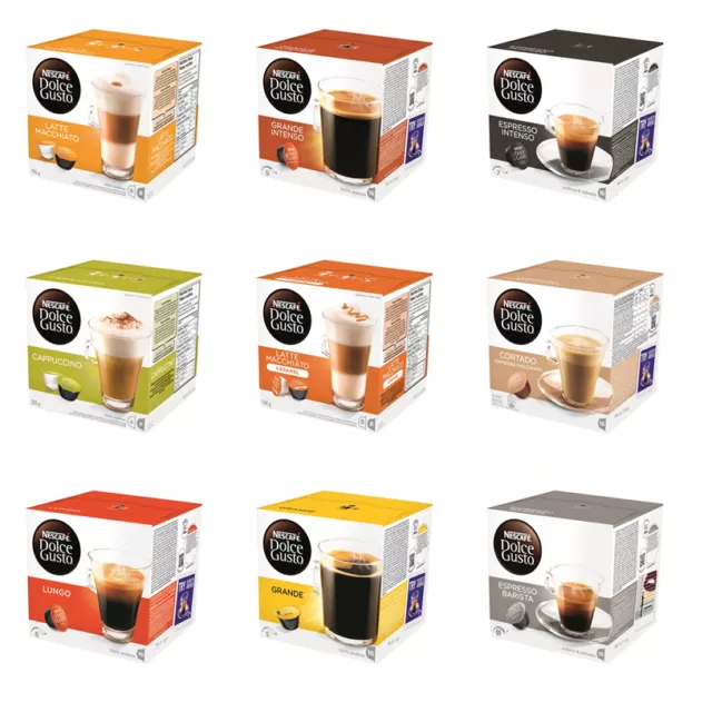 NESCAFE DOLCE GUSTO Coffee Capsules Variety 2