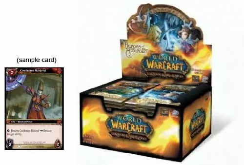 World of Warcraft TCG: Heroes of Azeroth Booster Box (1 Box 24 Packs)