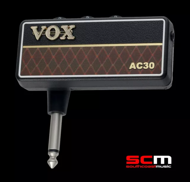 Vox Amplug AP2-AC AC30 Guitar Amplifier Headphone Amp AP2AC Guitarist Practice