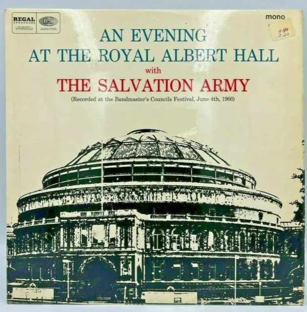 Salvation Army Various UK Bands - An Evening at the Royal Albert Hall - 1966