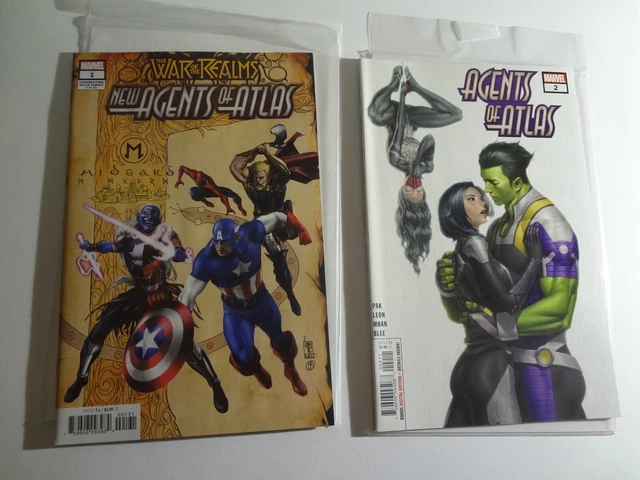 New Agents Of Atlas War Of The Realms #1 Variant And Bonus