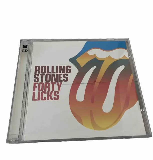 Forty Licks by The Rolling Stones (CD, Sep-2002, 2 Discs, Virgin)