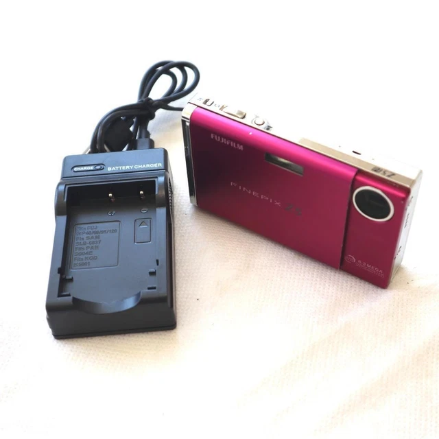 FUJIFILM FINEPIX Z5 fd Pink Compact Digital Camera Tested Working