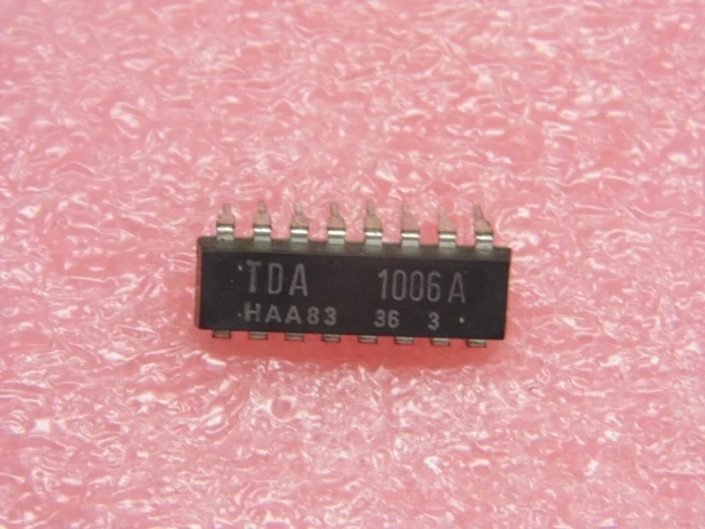Circuit Intégré TDA1006A NEUF - Boîtier DIP16 - Composant Électronique Fabriqué Au Japon