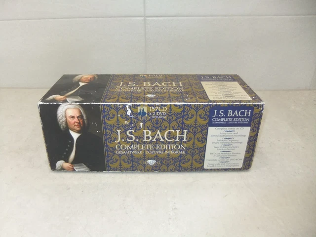 CD] BACH: COMPLETE Edition 142 CDs BRAND NEW $261.24 - PicClick CA