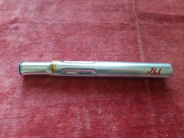Tige De Selle Vintage Rubis SUPERVITUS - Vélo Route Années 70, Couleur Argent