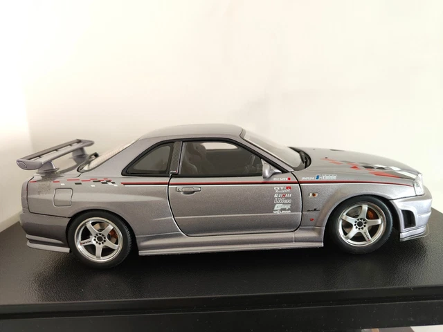 1/43 Hpi Nissan Skyline Gtr R34 S-Tune Lightening Yellow 8400