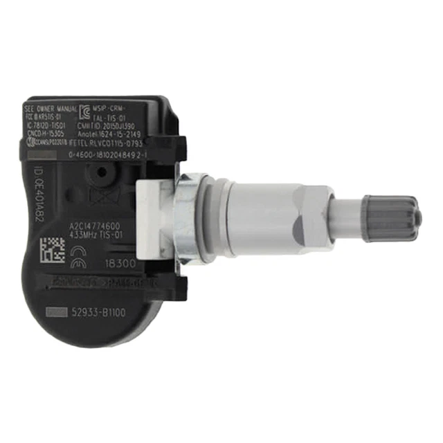 thumbnail image 2 of 4x TPMS Sensors For Hyundai Kia – 52933-3N100 / 52933-B1100 – Requires Calibration, 1-Year Warranty 2 of 3