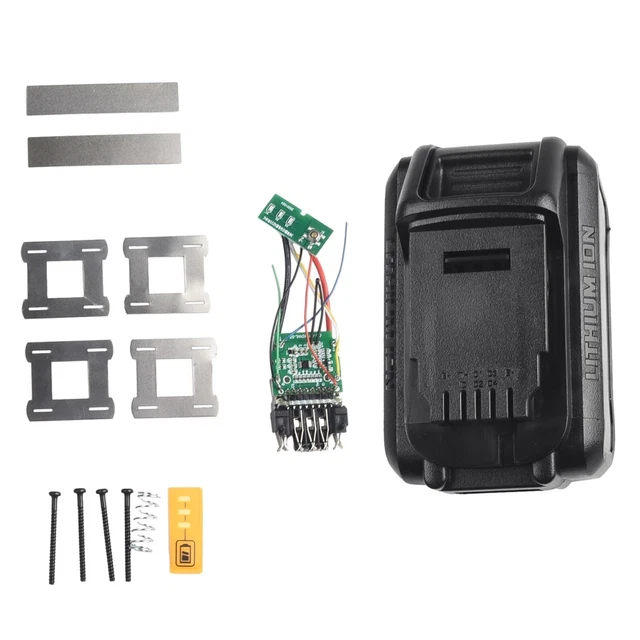 Komfortable DCB200 10x21700 Liion Akku Kunststoff Etui für Batteriereparatur