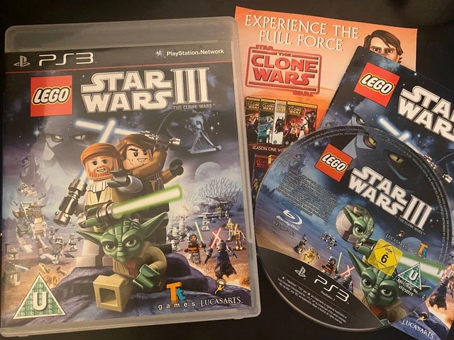 LEGO STAR WARS III The Clone Wars Sony PlayStation PS3 PAL/UK