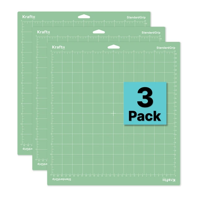 5 Stück Schneidematten 30,5x20,3cm - Selbstklebende Plotter Matten Für Cricut & Silhouette