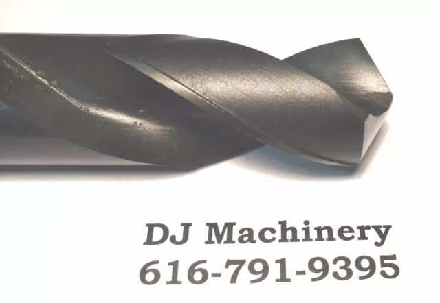 1-11/32" 1.343" USA Twist Drill bit Straight shank Split point Tip 9" Long C-L