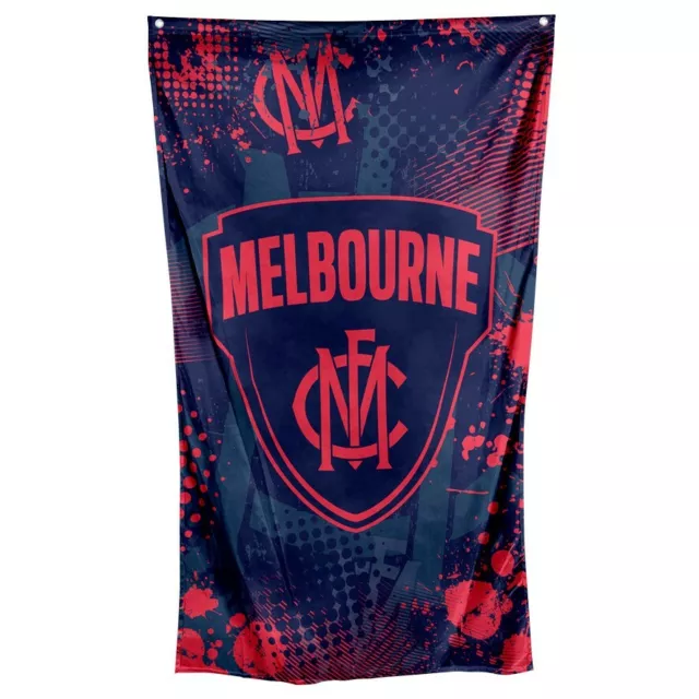 Melbourne Demons AFL Cape Wall Flag Man Cave Christmas Birthday Game Day Gift