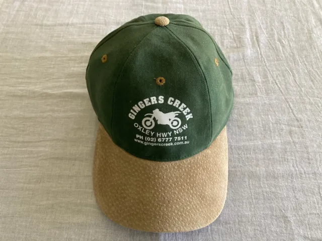 Gingers Creek Oxley Hwy NSW ~ 100% Cotton One Size Fits All Adjustable Hat Cap