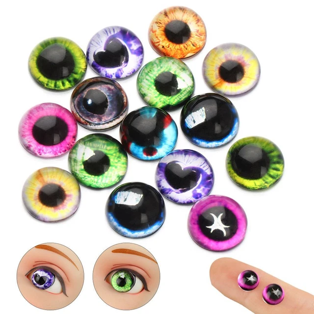 New Accessories Time Gem DIY Crafts Glass Dolls Eyes Animal Eyes Doll Eyeballs