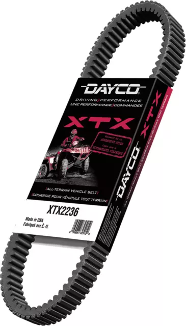 XTX UTV Drive Belt Dayco XTX2274 For 2005 Bombardier Traxter CVT 2004 Quest 650