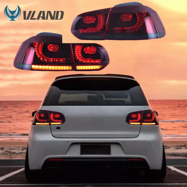 VLAND LED Fanali Posteriori Per VW Golf 6 MK6 2008-2013 2012 Sinistro&Destro E32