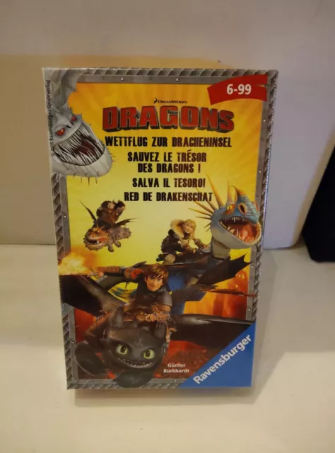 Ravensburger Reisespiel 23399, Dragons "Wettflug zur Dracheninsel", OVP
