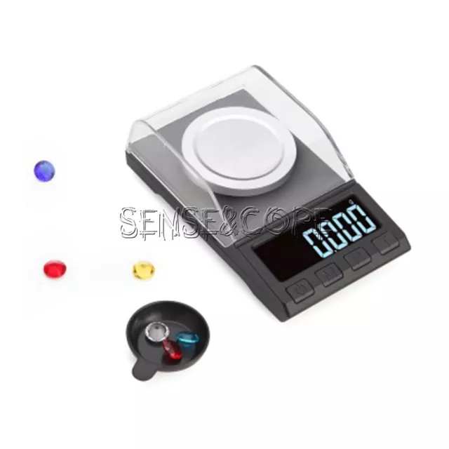 High Precision Digital Scales 0.001g LCD Mini Electronic Scales For Jewelry Gold 3