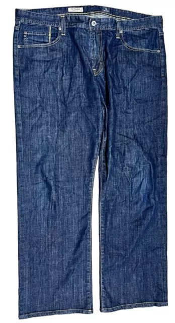 AG Adriano Goldschmild Jeans Pants Bottoms Men's Size 40X32 Dark Blue Straight