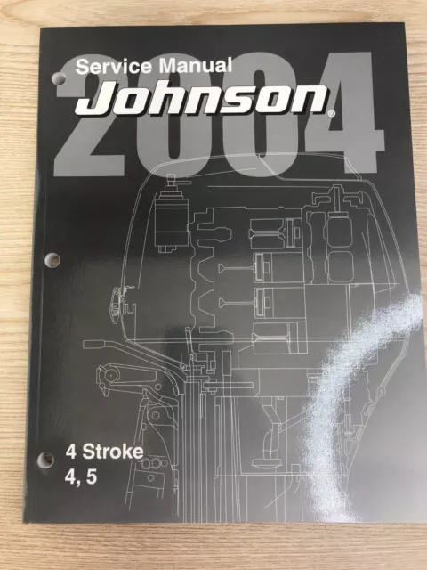 2004 Johnson Service Manual SR 4 Stroke 4 5 HP Outboard Motor 5005653
