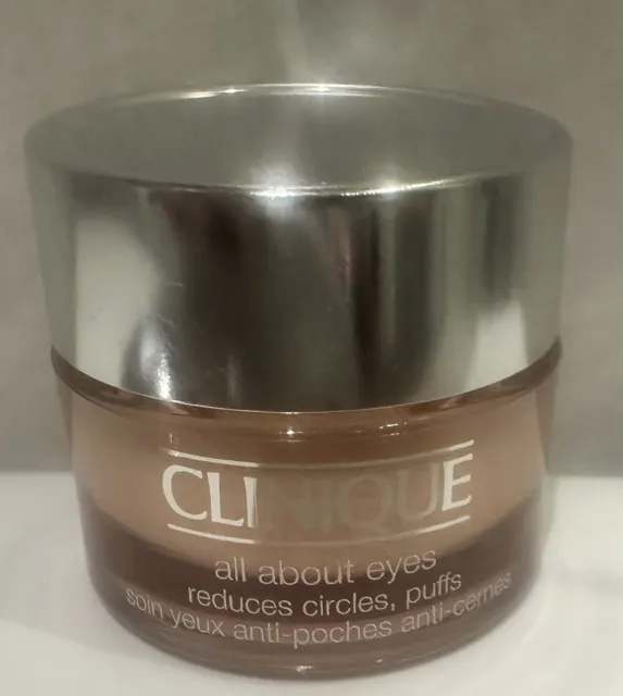 New - Clinique All About Eyes - Full Size 15Ml