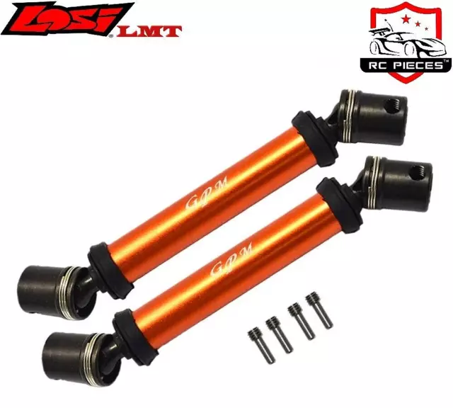 Losi Lmt 1/8 Solid Axle 4Wd Center Slider Driveshaft Set Gpm Upgrade Los242046