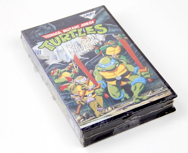 TEENAGE MUTANT NINJA Turtles VHS Impact Video I Topi Robot Sealed