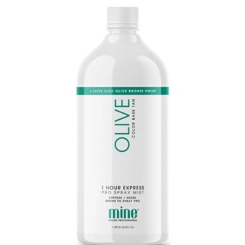 Minetan finitura scura oliva 1 ora spray professionale nebbia marrone chiaro 1 litro