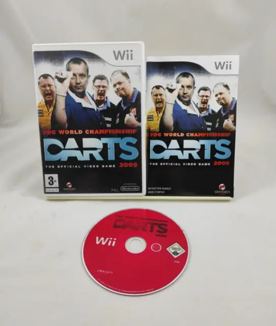 PDC WORLD CHAMPIONSHIP DARTS 2009 Nintendo Wii game with manual
