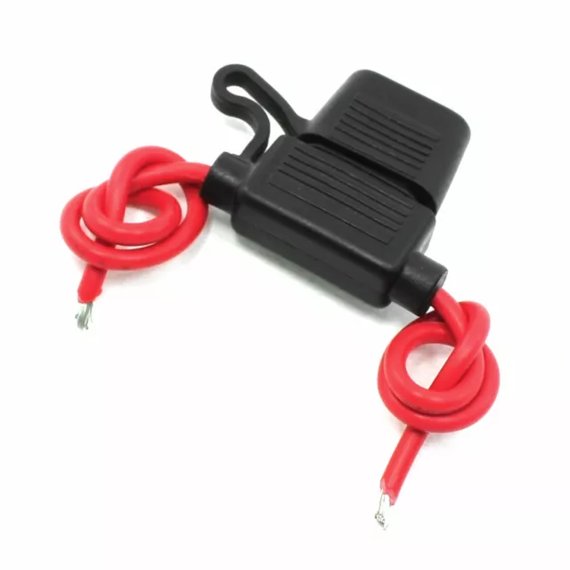 15A 12V BH708 Modèle voiture Fusibles Bloc-porte w 14# AWG Câble
