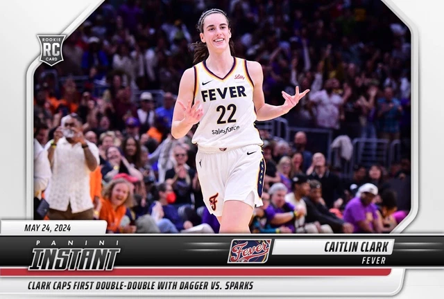 2025 Panini Instant WNBA #121 Caitlin Clark Indiana Fever Trading Card - PRESALE 3 thumbnail image