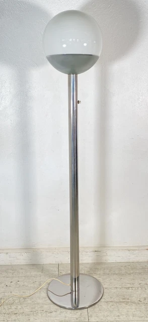 LAMPADA DA TERRA 3 BRACCI PIANTANA DESIGN ANNI 70 VINTAGE 1970 ATTR