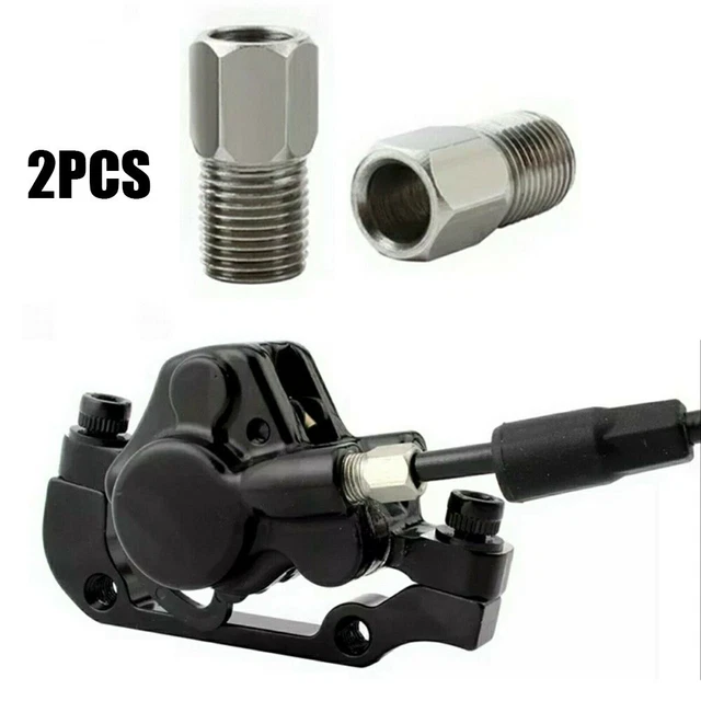 Accessori Per Tubi Freno A Disco Bici - 10 Pezzi Dadi A Compressione In Acciaio Inox 8mm - Foto 9