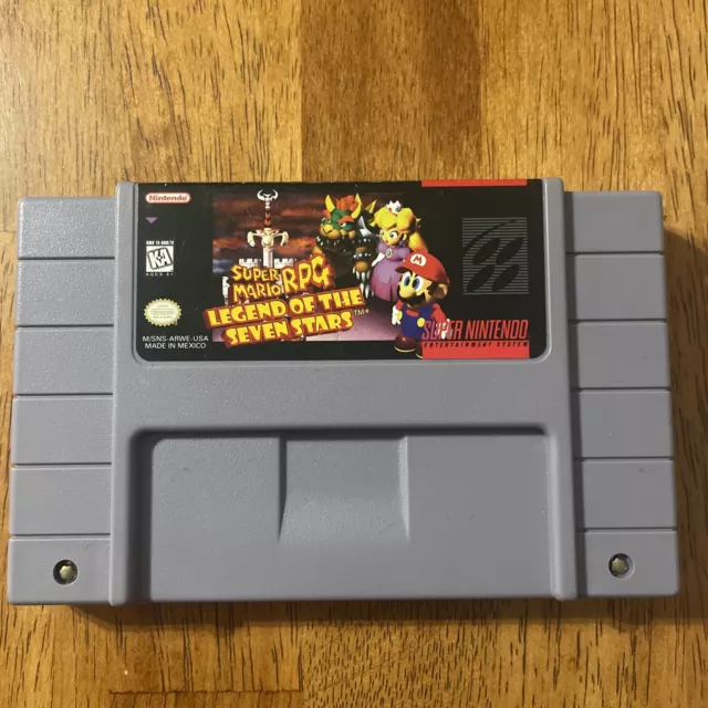 1991/92 Super Mario RPG: Legend Of The Seven Stars SNES