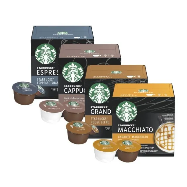 STARBUCKS Dolce Gusto Coffee Pods Various - 11 Flavors to choose from 2