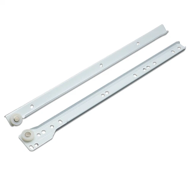 2 Sets Rail De Placard Glissières De Tiroir Curseurs De Meubles Balle