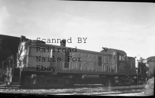 Lot of 4 1940s Alcos Original Railroad Photo Negatives Chicago & Northwestern 2