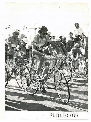 1955 GIRO D'ITALIA Fausto COPPI in azione durante la 7° tappa *Foto ...