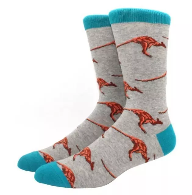 Kangaroo Print - Cotton Blend Socks