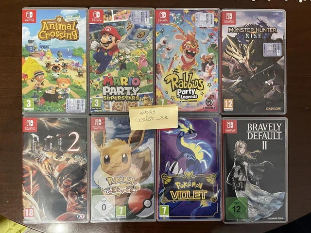 Lotto 8 giochi Nintendo switch ITA - Come Nuovi!
