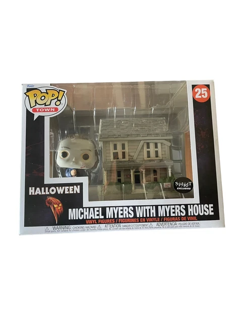 Spirit Halloween Exclusive Funko Pop Town Michael Myers with Myers House #25